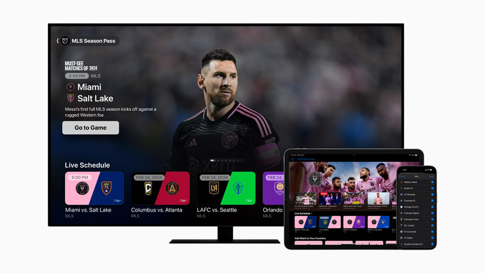 Major League Soccer returns to MLS Season Pass on the Apple TV app